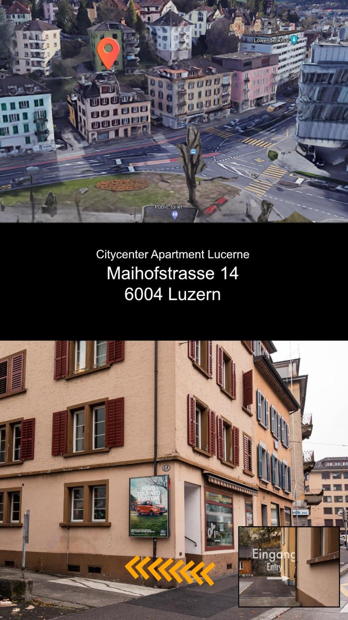 Citycenter Apartment With Parking Lucerna Zewnętrze zdjęcie